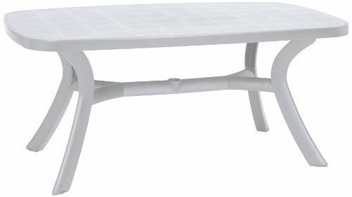 BEST 18519200 Tisch Kansas oval 192 x 105 cm, weiß