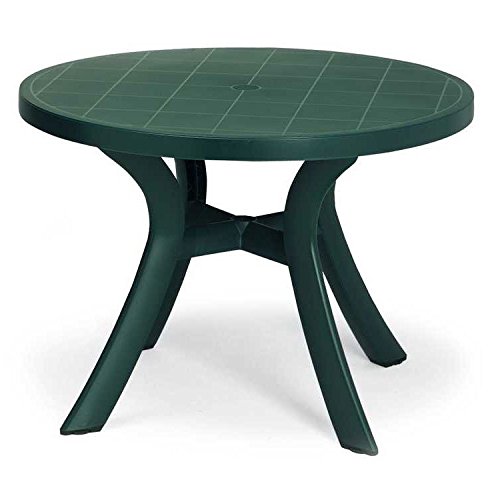 Best 18511030 Tisch Kansas rund 100 cm, grün