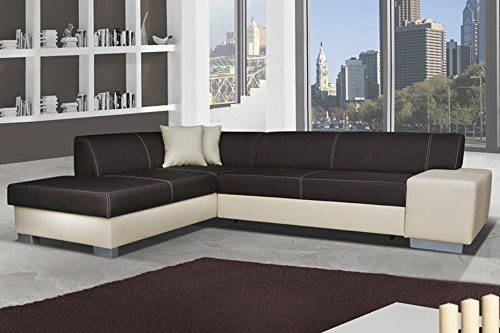Ecksofa Porto2 Eckcouch Sofa Couch mit Bettfunktion 01554