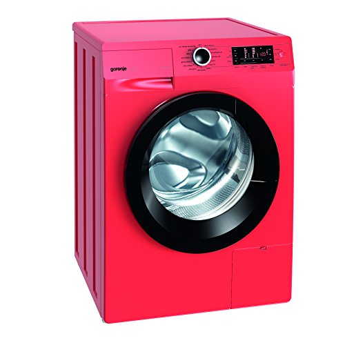 Gorenje W 8543 TR Waschmaschine FL / A+++ / 8 kg / 1400 UpM / rot / Totaler AquaStop / SensoCare-Waschsysteme / VitaProgramme / Colour Collection