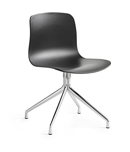 HAY - About a Chair AAC 10 - schwarz - Alu poliert - Hee Welling and Hay - Speisezimmerstuhl - Design - Esszimmerstuhl