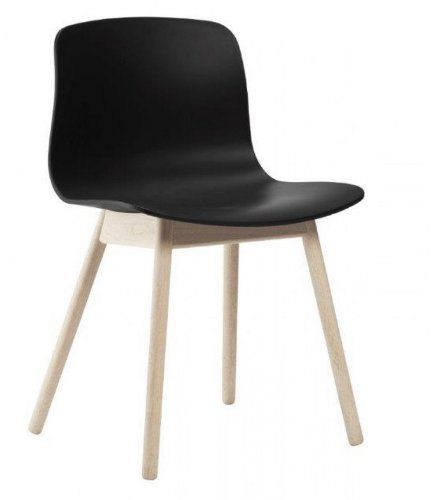 HAY - About a Chair AAC 12 - schwarz - Eiche geseift - Hee Welling and Hay - Design - Esszimmerstuhl - Speisezimmerstuhl