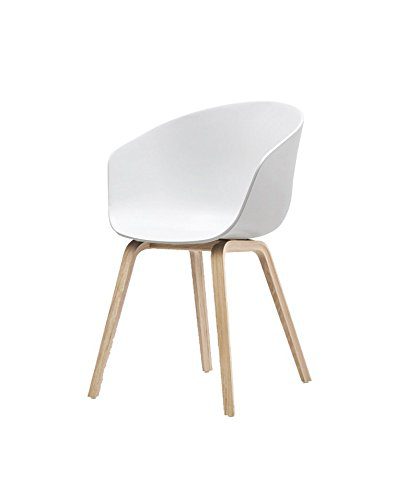 HAY - About a Chair AAC 22 - weiß - klar lackiert - Hee Welling - Design - Esszimmerstuhl - Speisezimmerstuhl