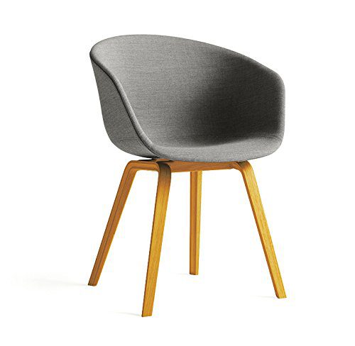 HAY - About a Chair AAC 23 - Eiche lackiert - Remix 133 - grau - Hee Welling - Design - Esszimmerstuhl - Speisezimmerstuhl