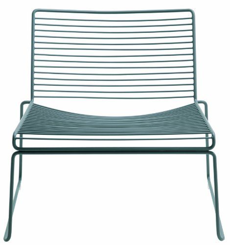 HAY Hee Lounge Chair - grey Hee Welling, Stahl pulverbeschichtet
