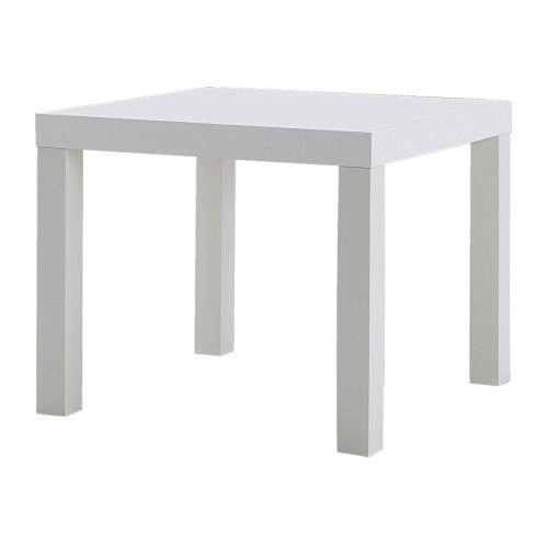 IKEA Beistelltisch LACK Couchtisch mit 55x55cm - Tisch in WEISS