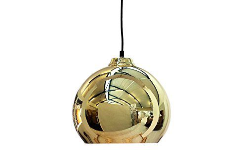 Invicta Interior Ball Hängeleuchte, 30 cm, gold optik 35797