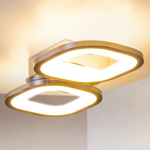 Lu-Mi® LED Deckenleuchte Pendelleuchte Höhenverstellbar Küchen Wohnzimmer Designleuchte Deckenlampe Schlafzimmer Modern (Deckenleuchte - Voie PD2)