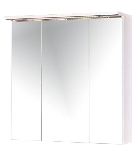 SCHILDMEYER Spiegelschrank »Flex, Breite 70 cm« weiß