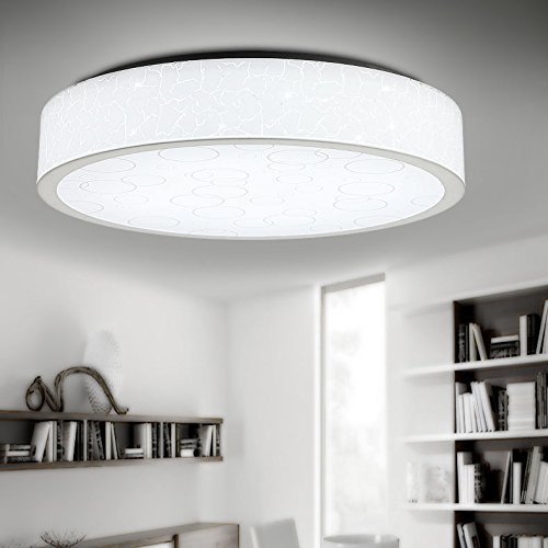 Stylehome® LED Deckenlampe Wandlampe Badleuchte Deckenleuchte 6288-36W-Dimmbar mit Fernbedienung