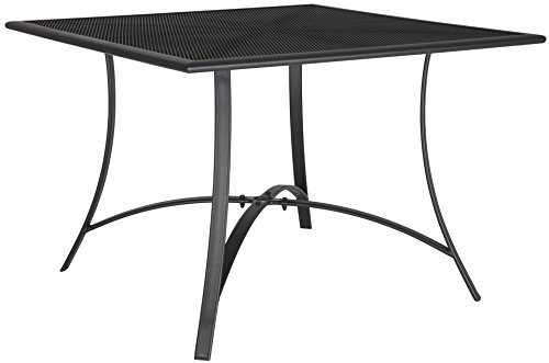 baumarkt direkt Tisch »Montreal« 110 cm x 110 cm, schwarz