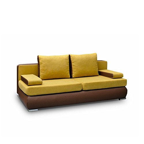 Sofa Luiza Polstersofa Couch Couchgarnitur, Komfortsofa, Wohnzimmer Schlafsofa Modern