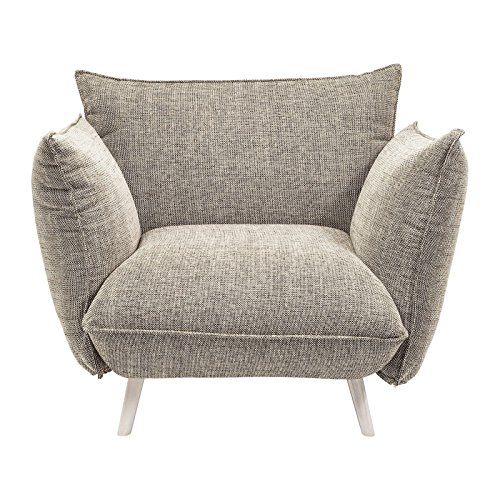 Kare Design – Sessel Modern aus Stoff beige Molly Cliff