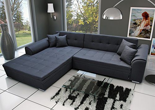Ecksofa Sorrento Eckcouch Sofa Couch mit Bettfunktion Schlaffunktion