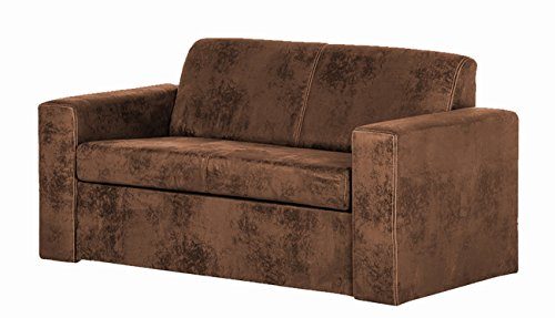 SAM® Design Schlafsofa Fusion in Wildlederoptik Sofa aus Stoff 165 cm modernes Design Verwandlungssofa umbaubar angenehmer Sitz - und Liegekomfort