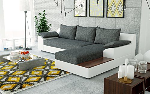 Sofa Couchgarnitur Couch Sofagarnitur NEMO als L Form Polstergarnitur Polsterecke Wohnlandschaft mit Schlaffunktion