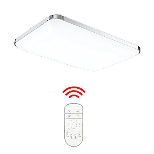 HENGDA 48W LED Deckenleuchte Deckenlampe Wohnzimmer bad Küche Panel Leuchte Dimmbar 2700-6500K