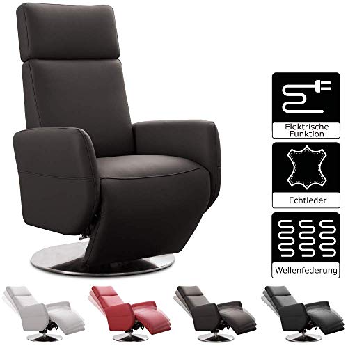 Cavadore TV-Sessel Cobra mit 2 E-Motoren / Elektrischer Fernsehsessel mit Fernbedienung / Relaxfunktion, Liegefunktion…